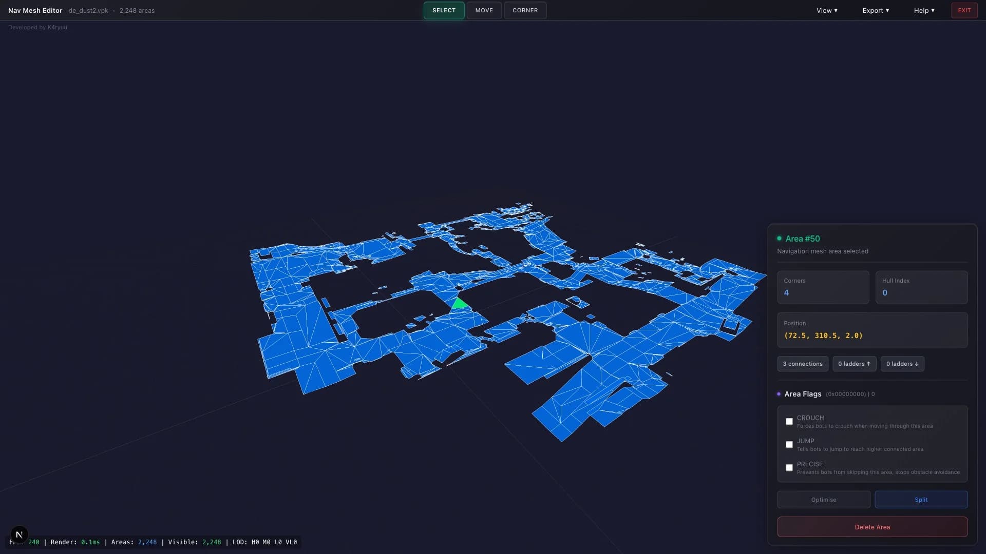 CS2 Nav Mesh Editor screenshot 2