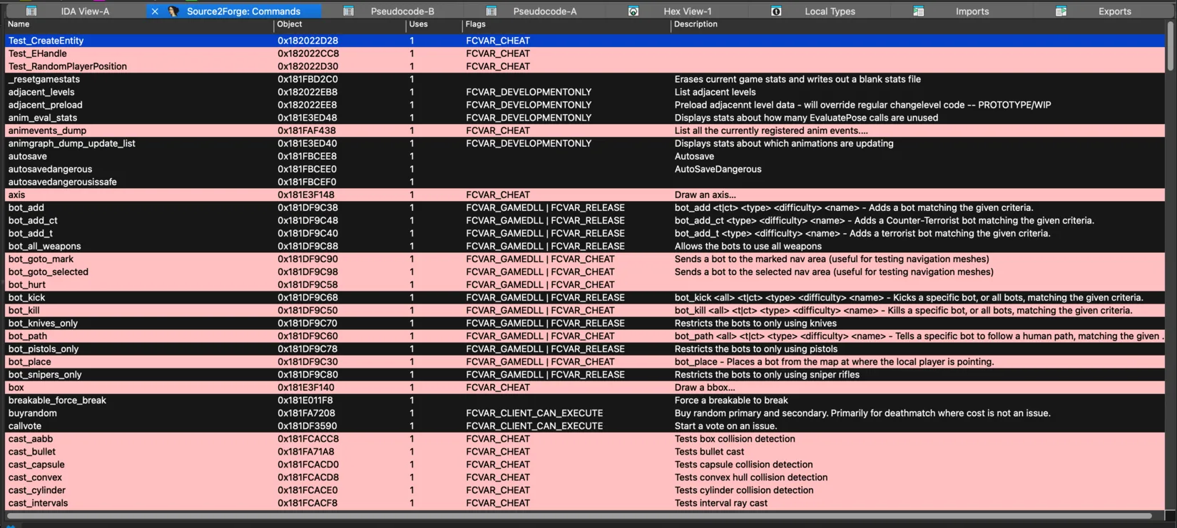 IDA Source2Forge screenshot 2