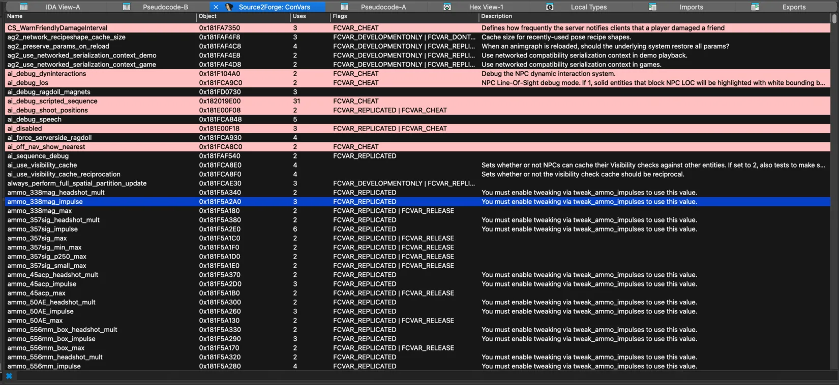 IDA Source2Forge screenshot 1
